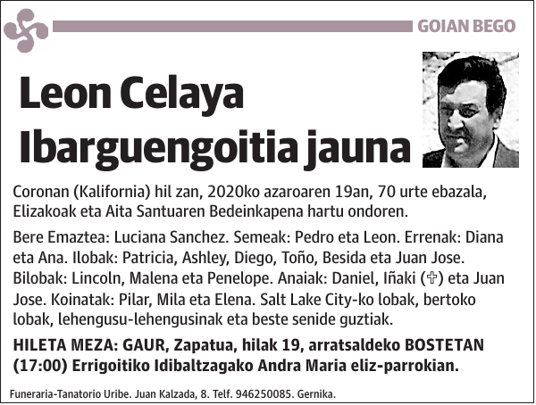 Leon Celaya Ibarguengoitia