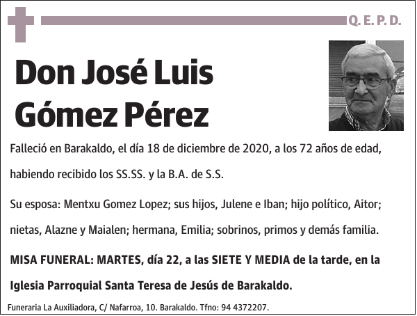 José Luis Gómez Pérez