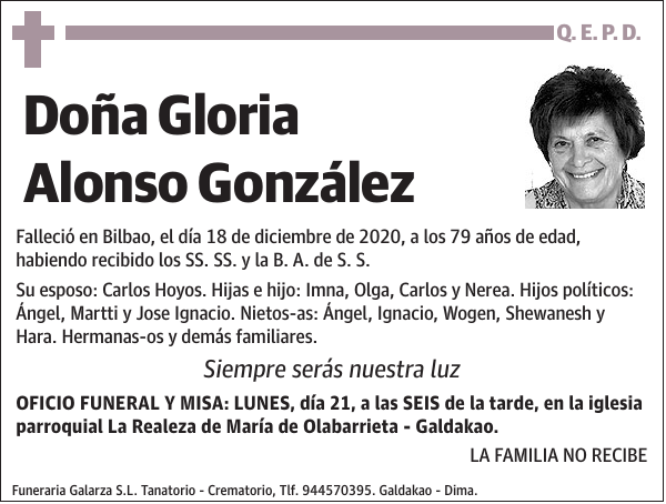 Gloria Alonso González