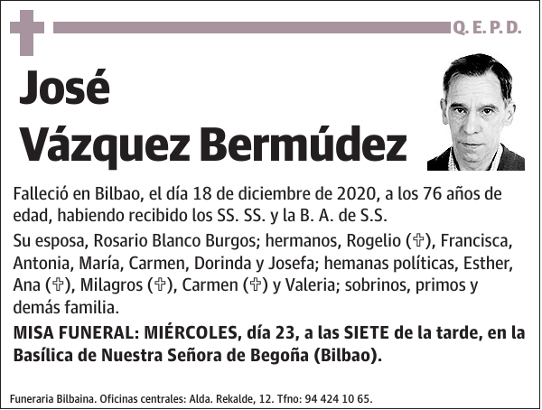 José Vázquez Bermúdez