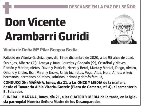 Vicente Arambarri Guridi