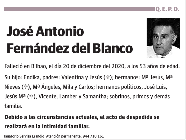 José Antonio Fernández del Blanco