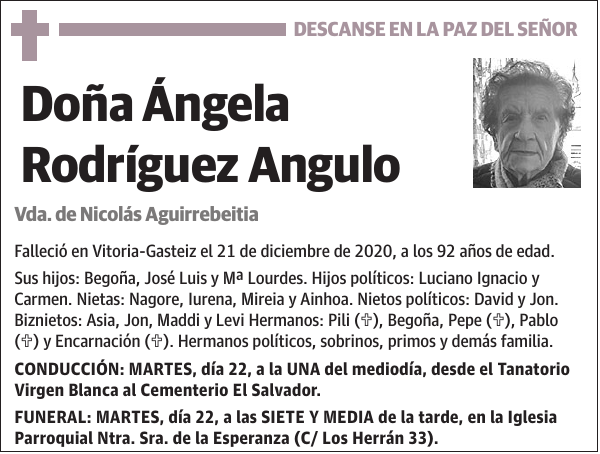 Ángela Rodríguez Angulo