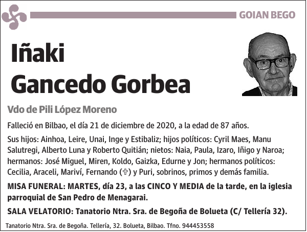 Iñaki Gancedo Gorbea