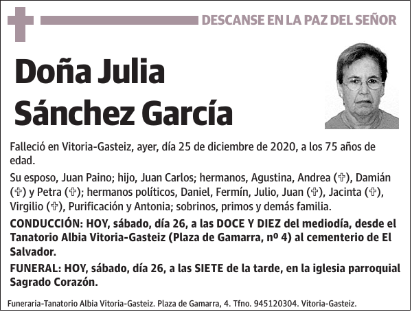 Julia Sánchez García