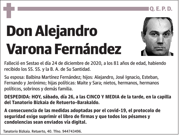 Alejandro Varona Fernández