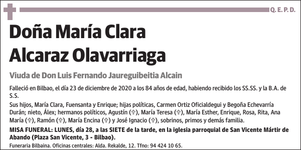 María Clara Alcaraz Olavarriaga