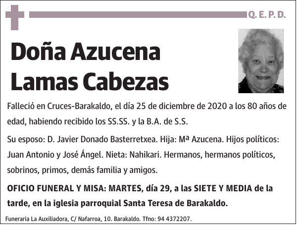 Azucena Lamas Cabezas