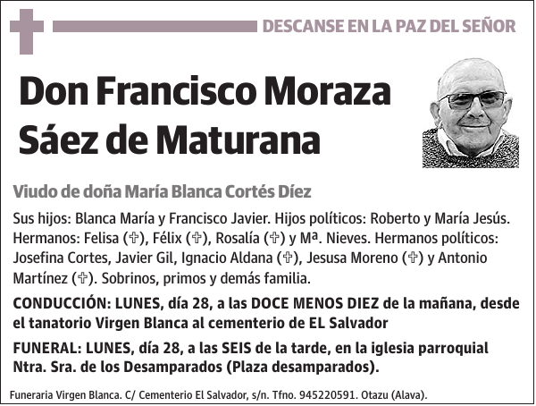 Francisco Moraza Sáez de Maturana