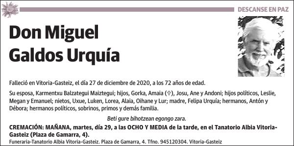 Miguel Galdos Urquía