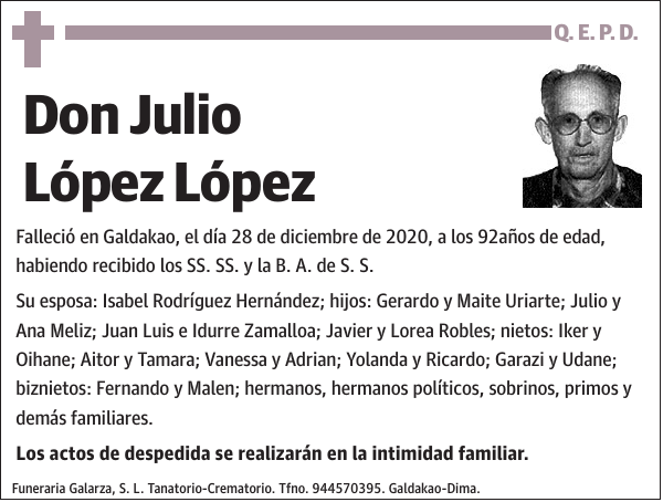 Julio López López