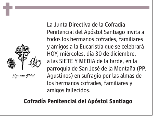 Cofradía Penitencial del Apóstol Santiago