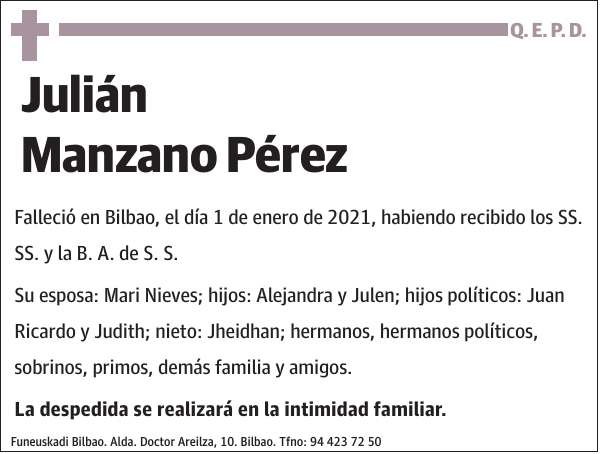 Julián Manzano Pérez