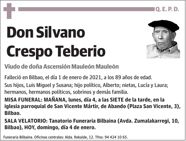 Silvano Crespo Teberio