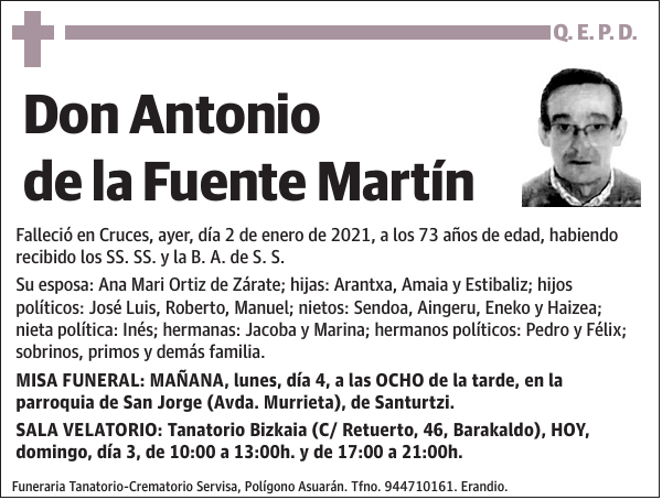 Antonio de la Fuente Martín