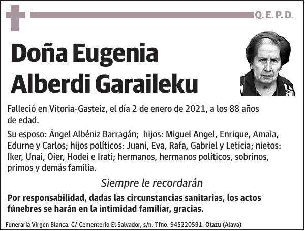 Eugenia Alberdi Garaileku