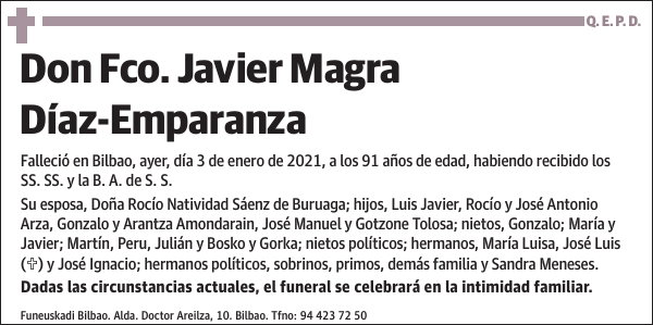 Fco. Javier Magra Díaz-Emparanza