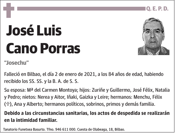 José Luis Cano Porras