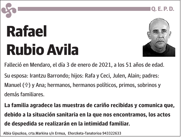 Rafael Rubio Avila