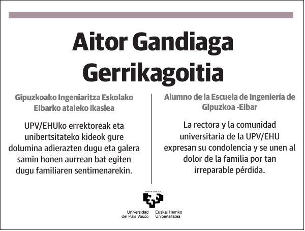 Aitor Gandiaga Gerrikagoitia