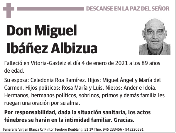 Miguel Ibáñez Albizua