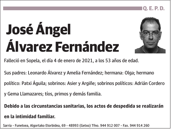 José Ángel Álvarez Fernández