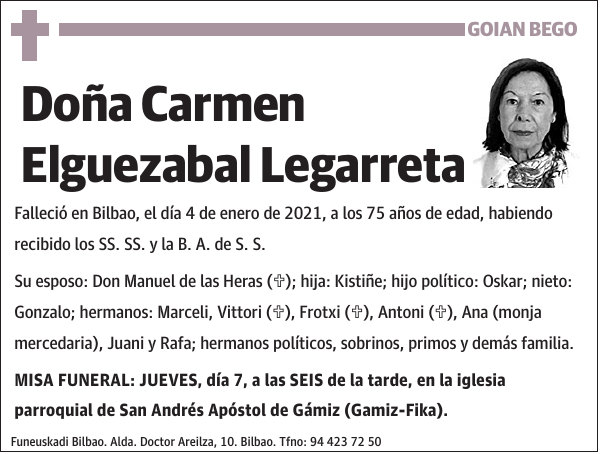 Carmen Elguezabal Legarreta