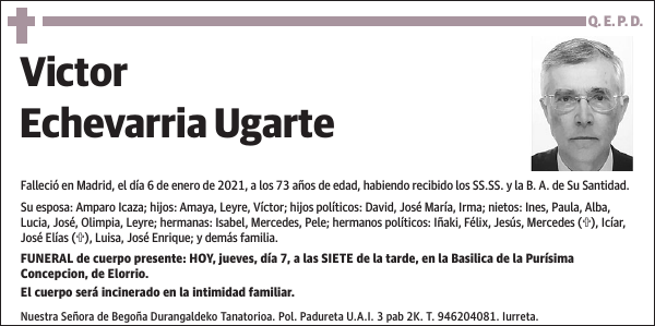 Victor Echevarria Ugarte