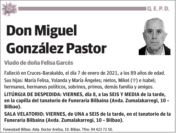 Miguel González Pastor