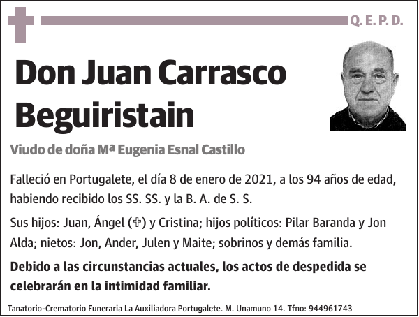 Juan Carrasco Beguiristain