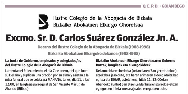 D. Carlos Suárez González Jn.