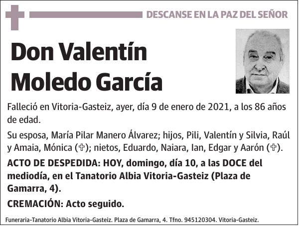 Valentín Moledo García