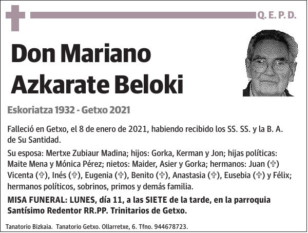 Mariano Azkarate Beloki