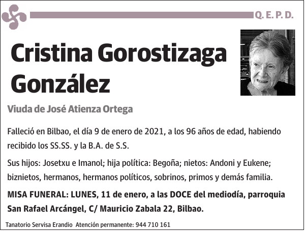 Cristina Gorostizaga González