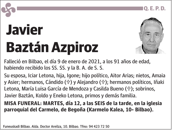 Javier Baztán Azpiroz