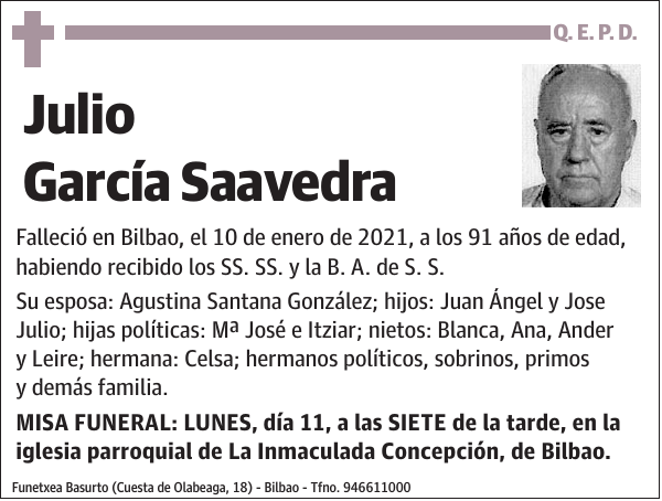 Julio García Saavedra