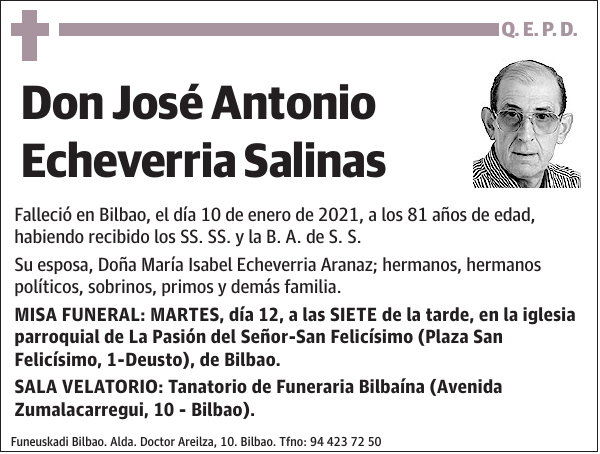 José Antonio Echeverria Salinas