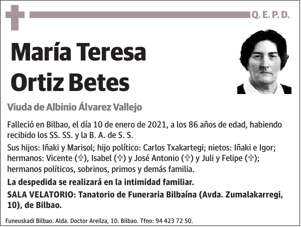 María Teresa Ortiz Betes