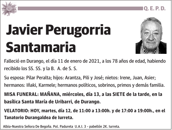 Javier Perugorria Santamaria