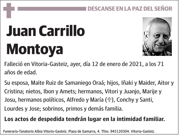 Juan Carrillo Montoya