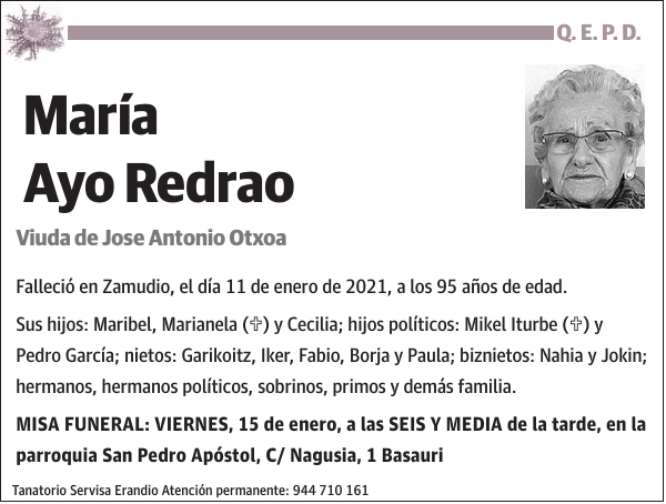 María Ayo Redrao