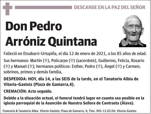 Pedro Arróniz Quintana