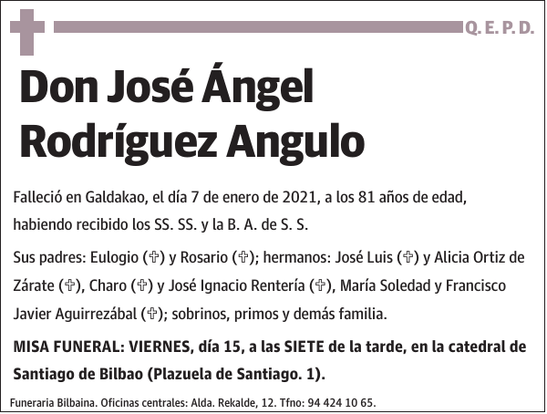 José Ángel Rodríguez Angulo