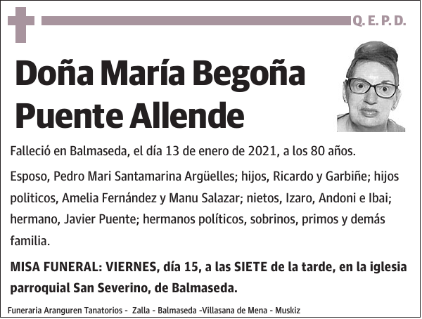 María Begoña Puente Allende