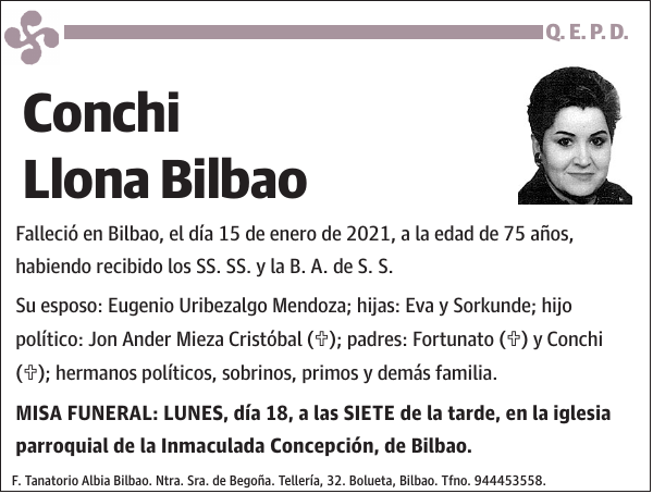 Conchi Llona Bilbao