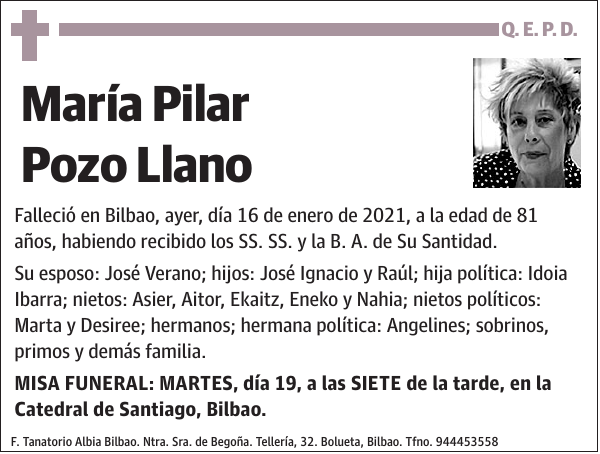 María Pilar Pozo Llano