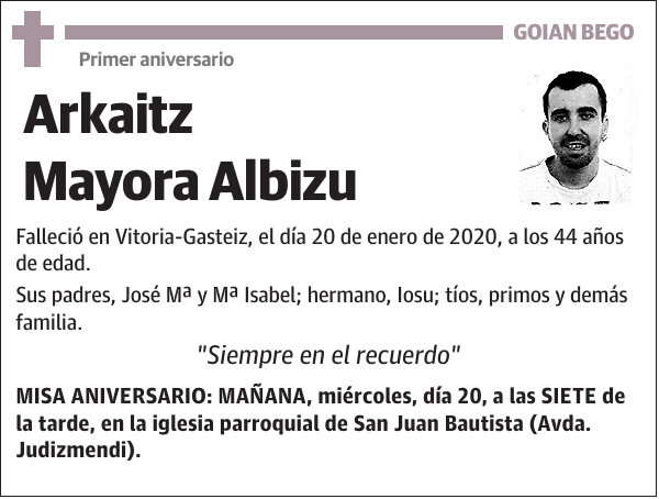 Arkaitz Mayora Albizu