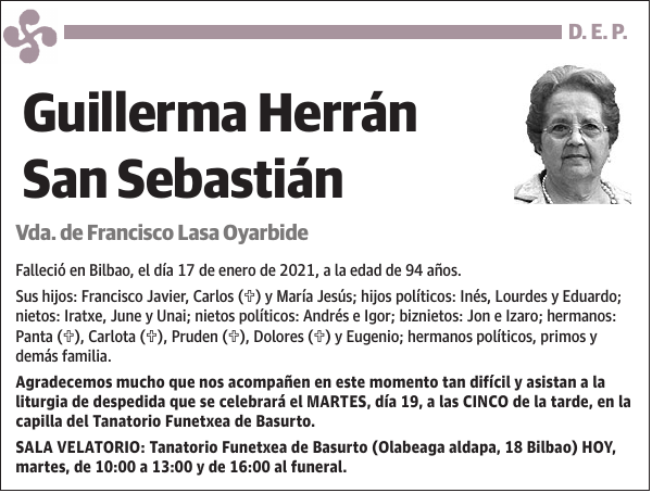 Guillerma Herrán San Sebastián