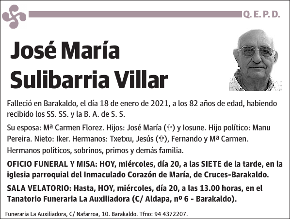 José María Sulibarria Villar