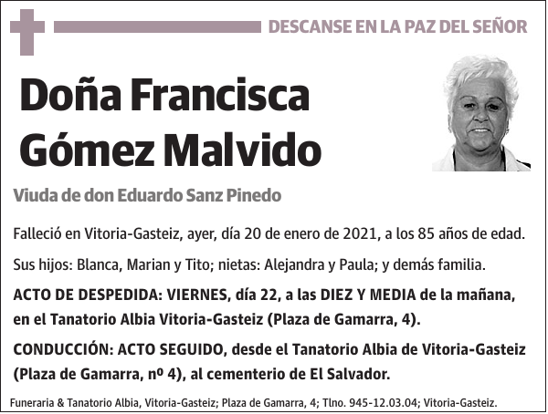 Francisca Gómez Malvido